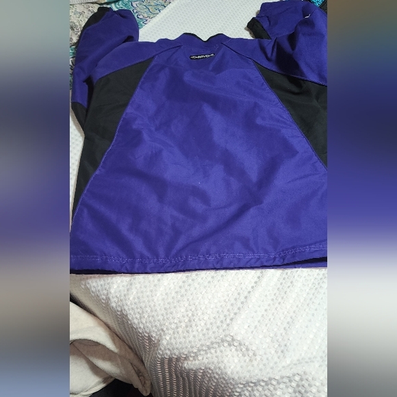 NFL EUC YOUTH  SIZE LARGE 14-16 BALTIMORE RAVEN LINED WINDBREAKER - Picture 8 of 9